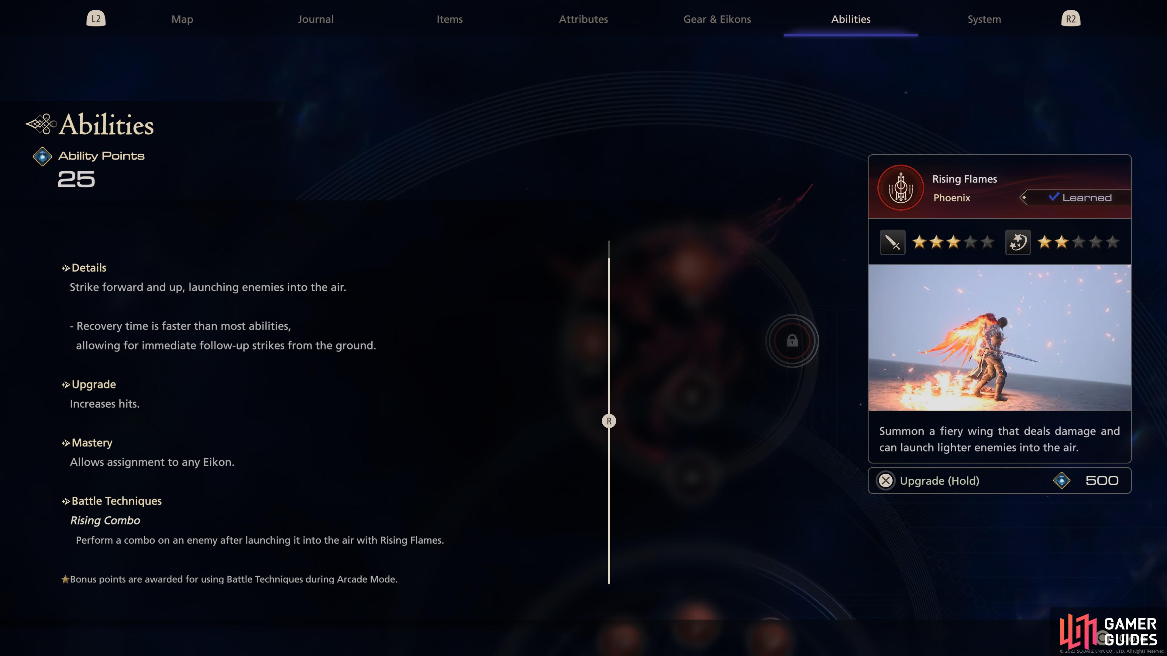 Abilities - Phoenix - Final Fantasy XVI Database | Gamer Guides®