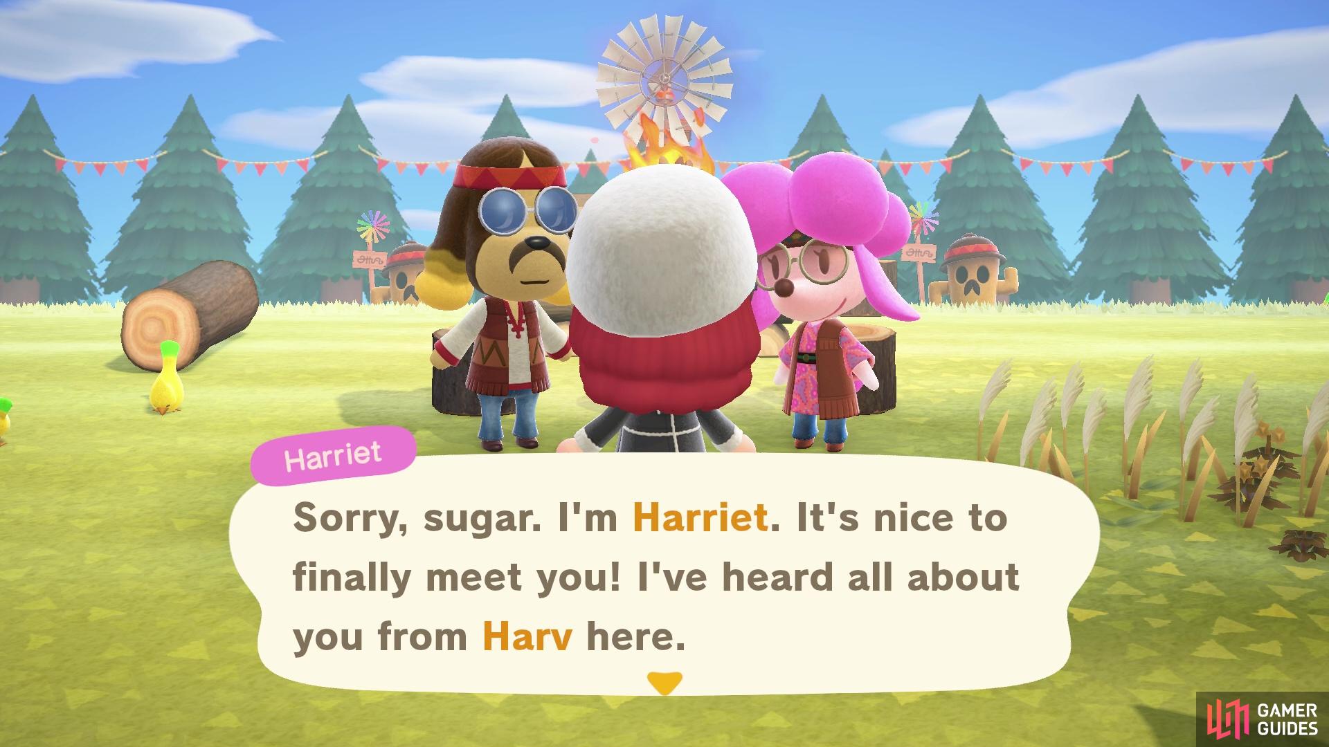 Harriet helps Harv out with his new collective.