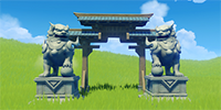 Furnishing_Set_Thouroughfare_Entrance_Evil_Banisher_Display_Furnishings_Housing_Genshin_Impact.png