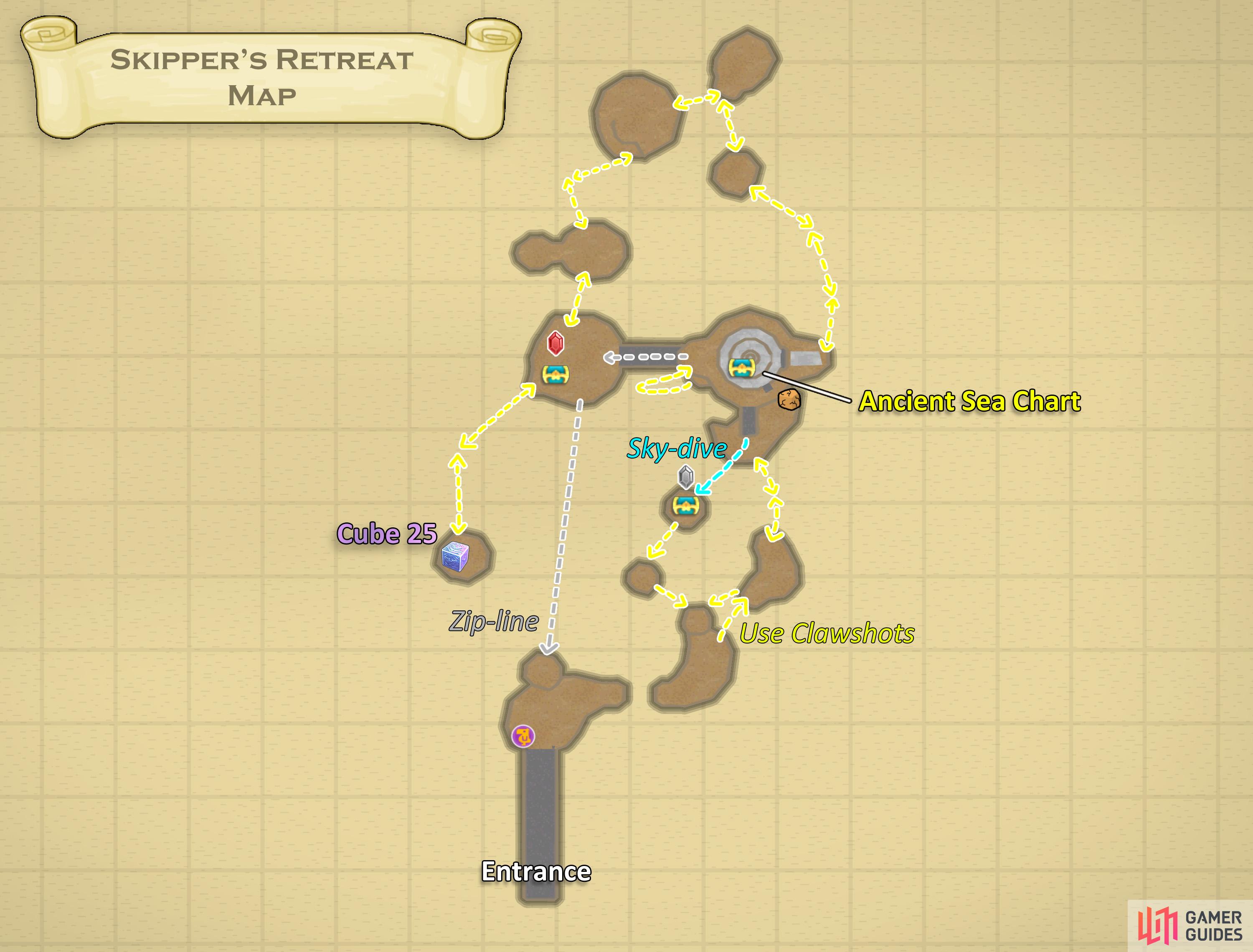 Map of Skipper’s Retreat.