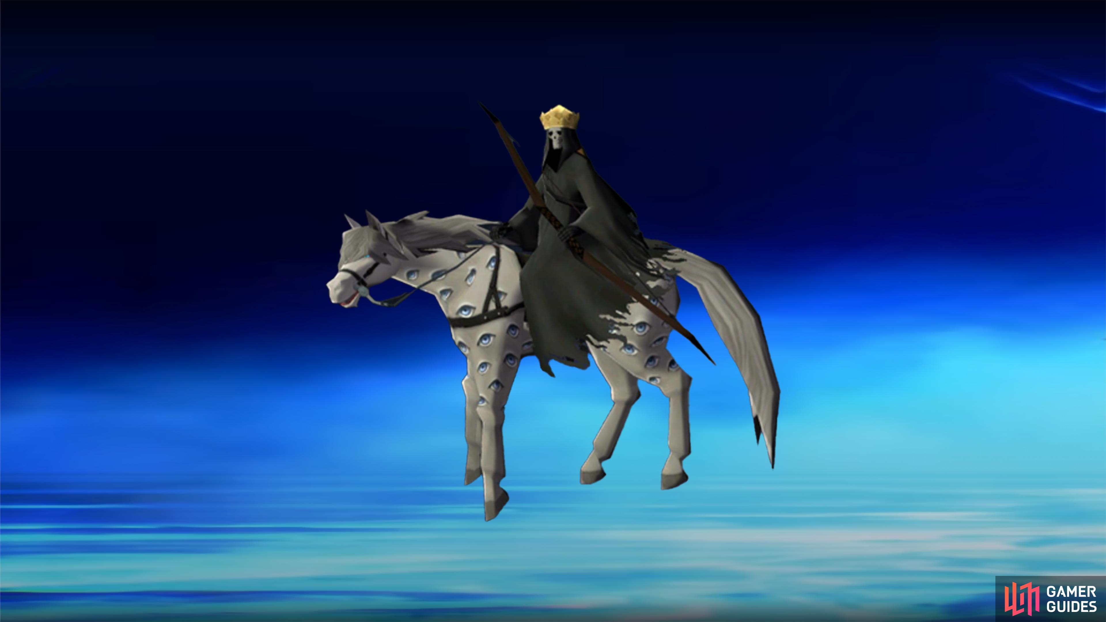 White Rider in Shin Megami Tensei V.