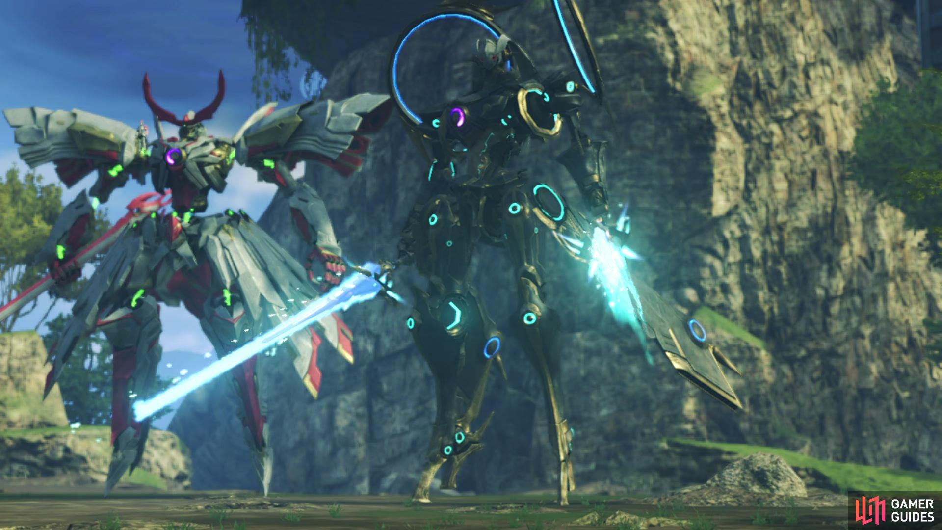 Ethel and Cammuravi’s Ferronises are a boss battle in Chapter 4 of Xenoblade Chronicles 3.