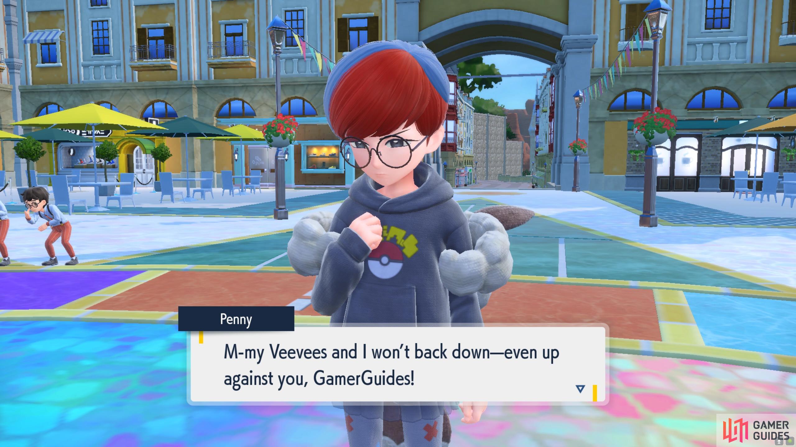 Penny’s team is all Eeveelutions.