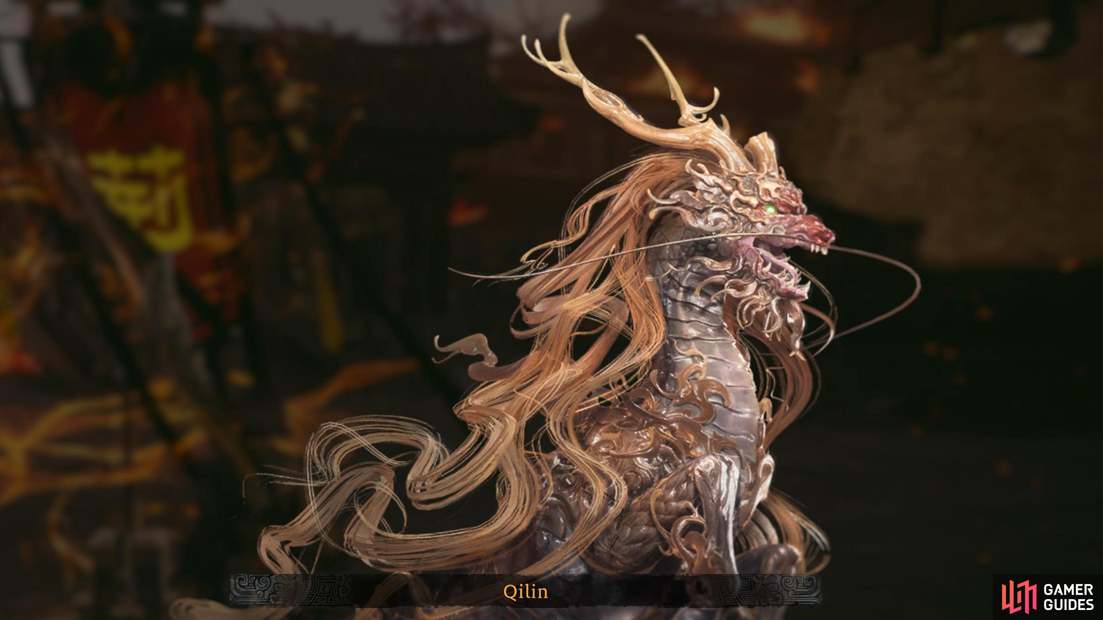 Qilin is an Earth Divine Beasts.