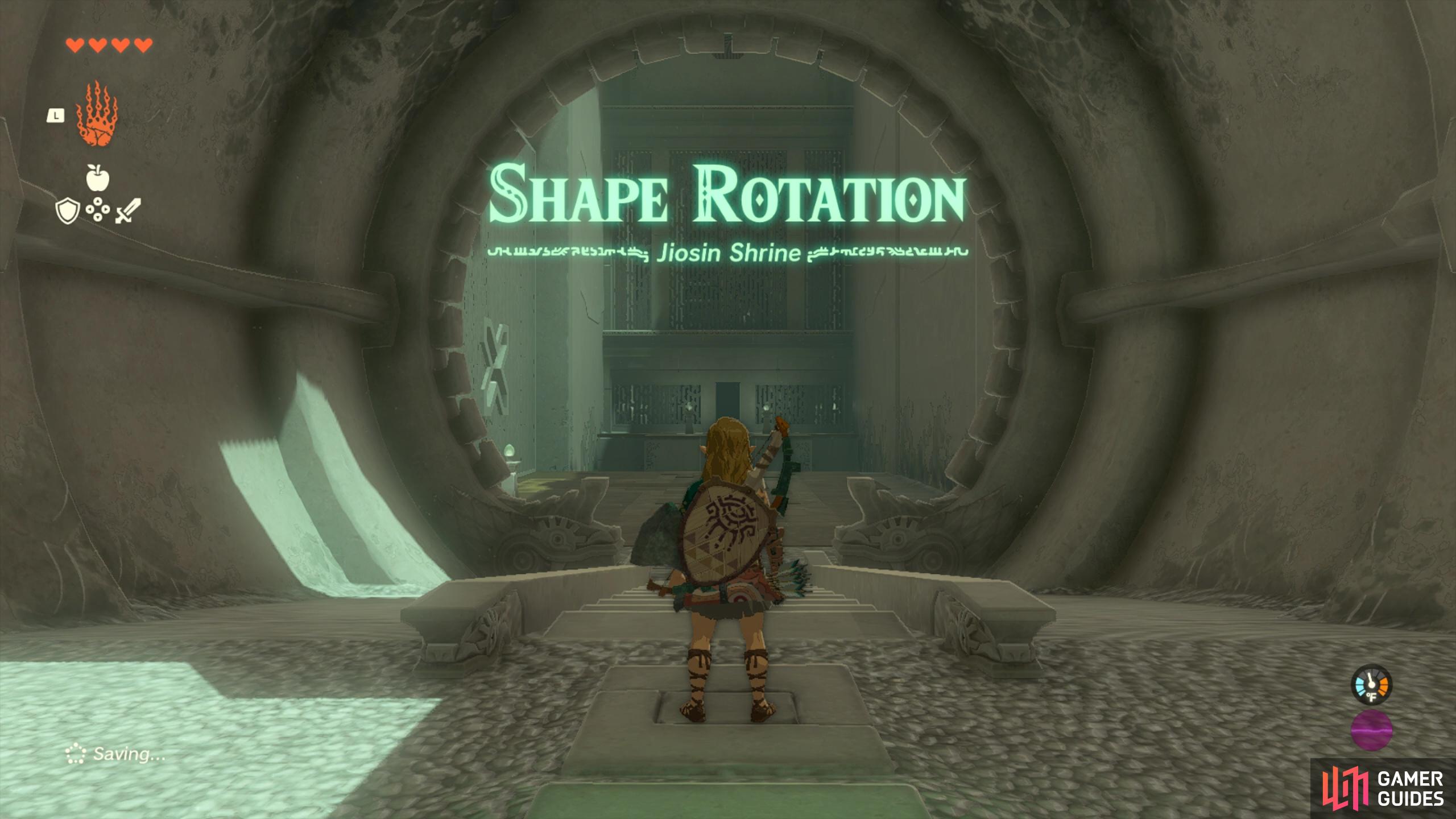 Jiosin Shrine: Shape Rotation.