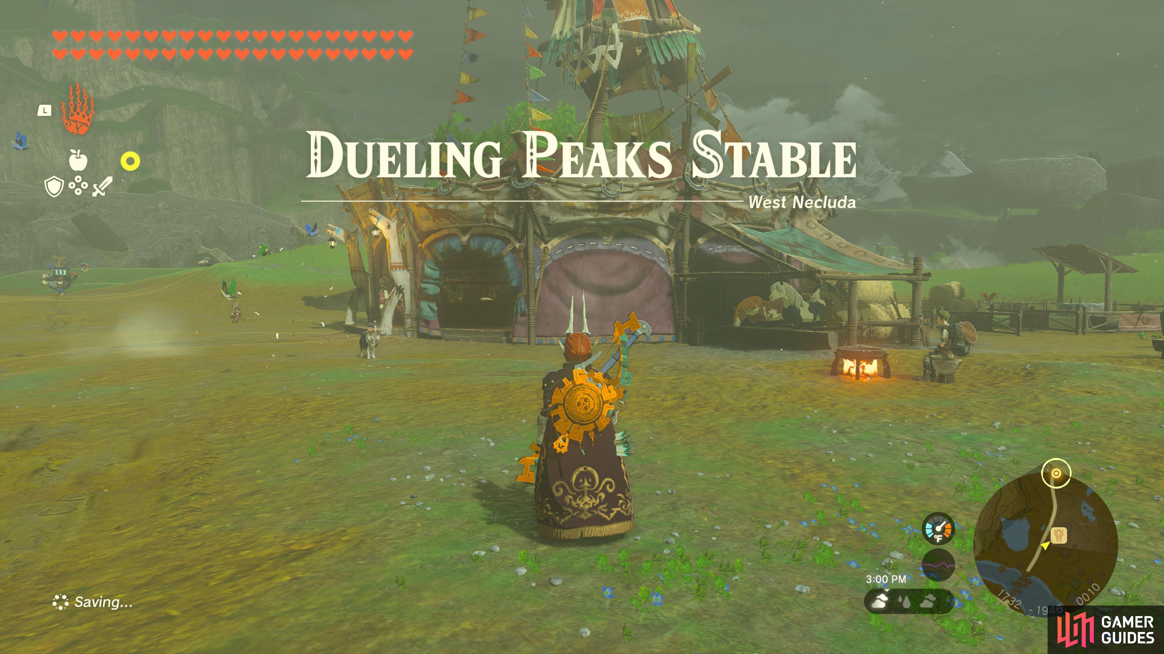 Dueling Peaks Stable. 