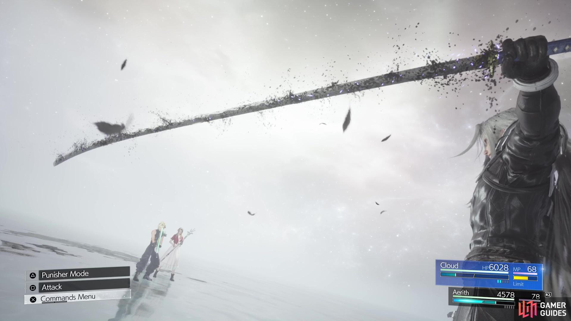 The last boss will be Cloud and Aerith versus Sephiroth, in one final showdown.