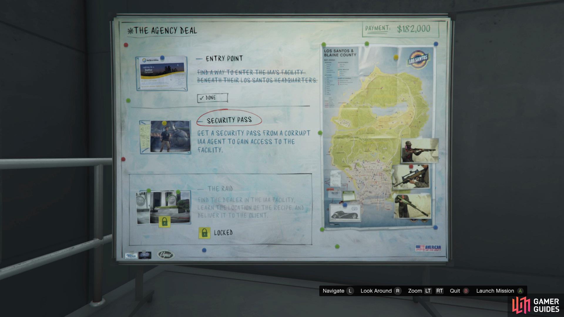 Overview of the Security Pass mission. 