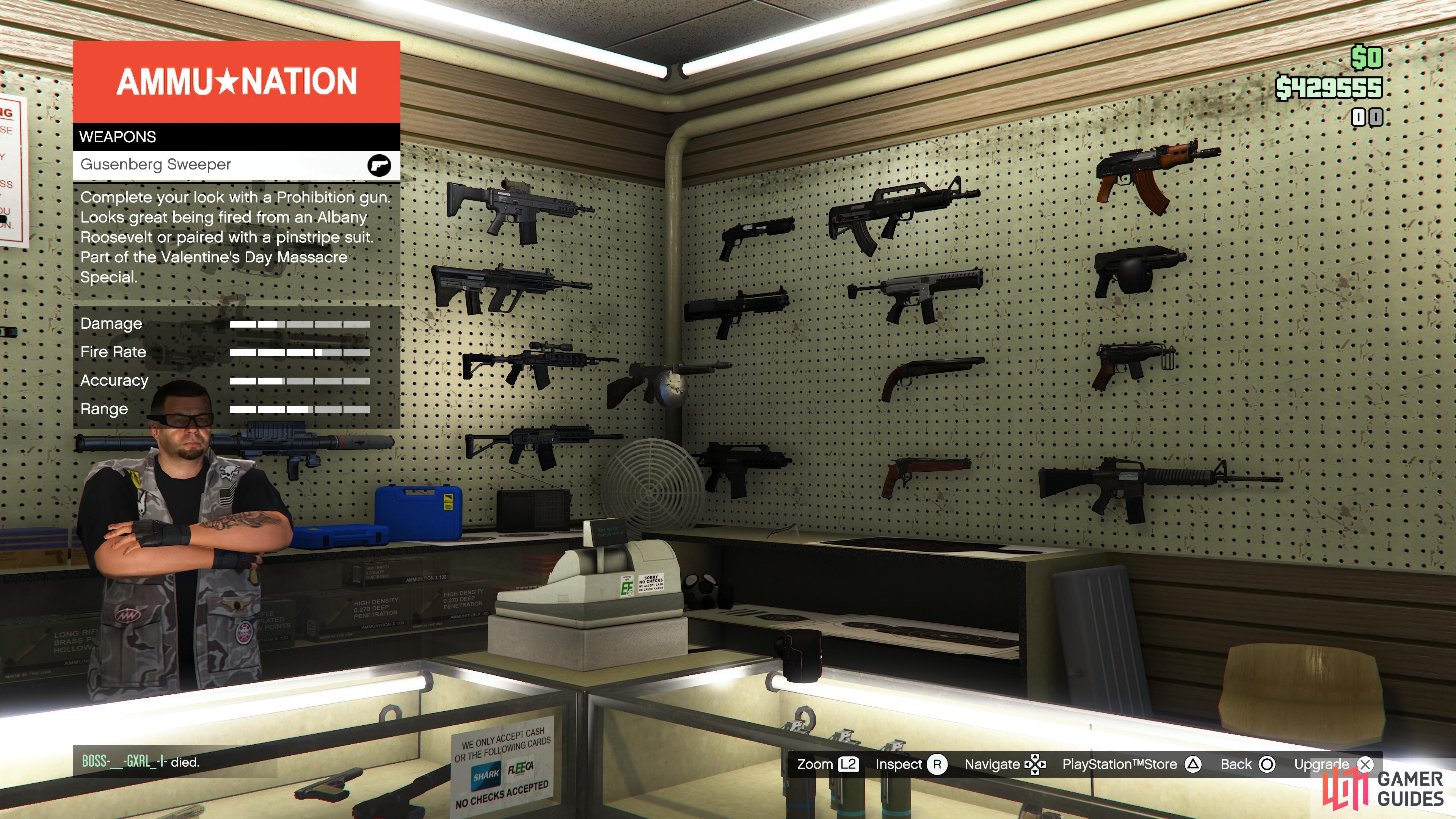 The Railgun isn’t available in the Ammu-Nation Store.