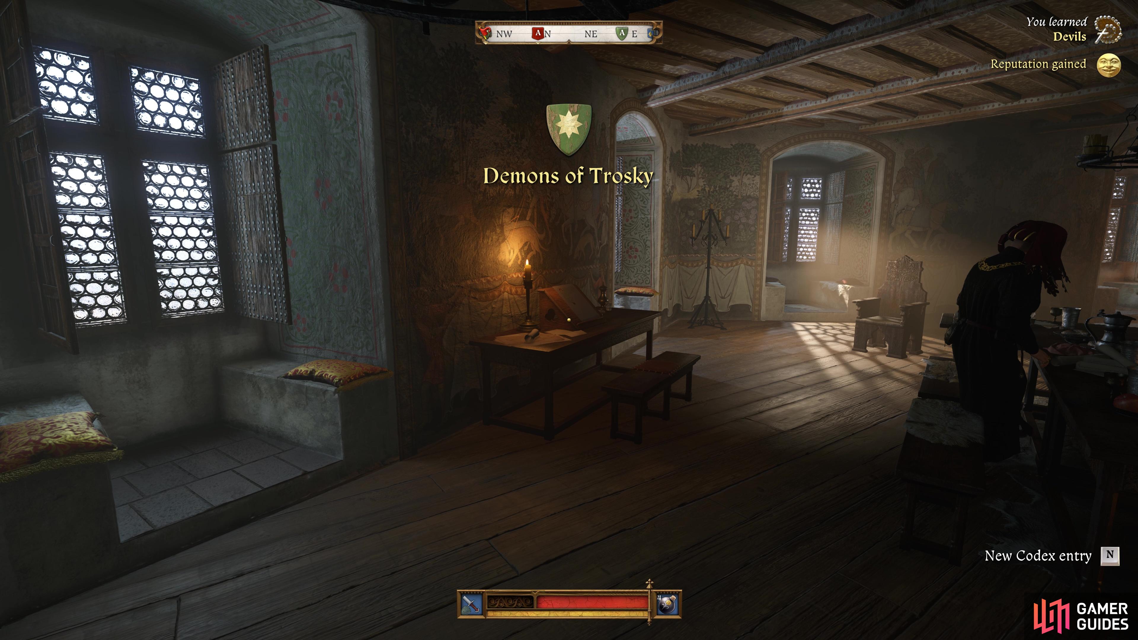 Demons of Trosky is a missable Task in Kingdom Come: Deliverance II.