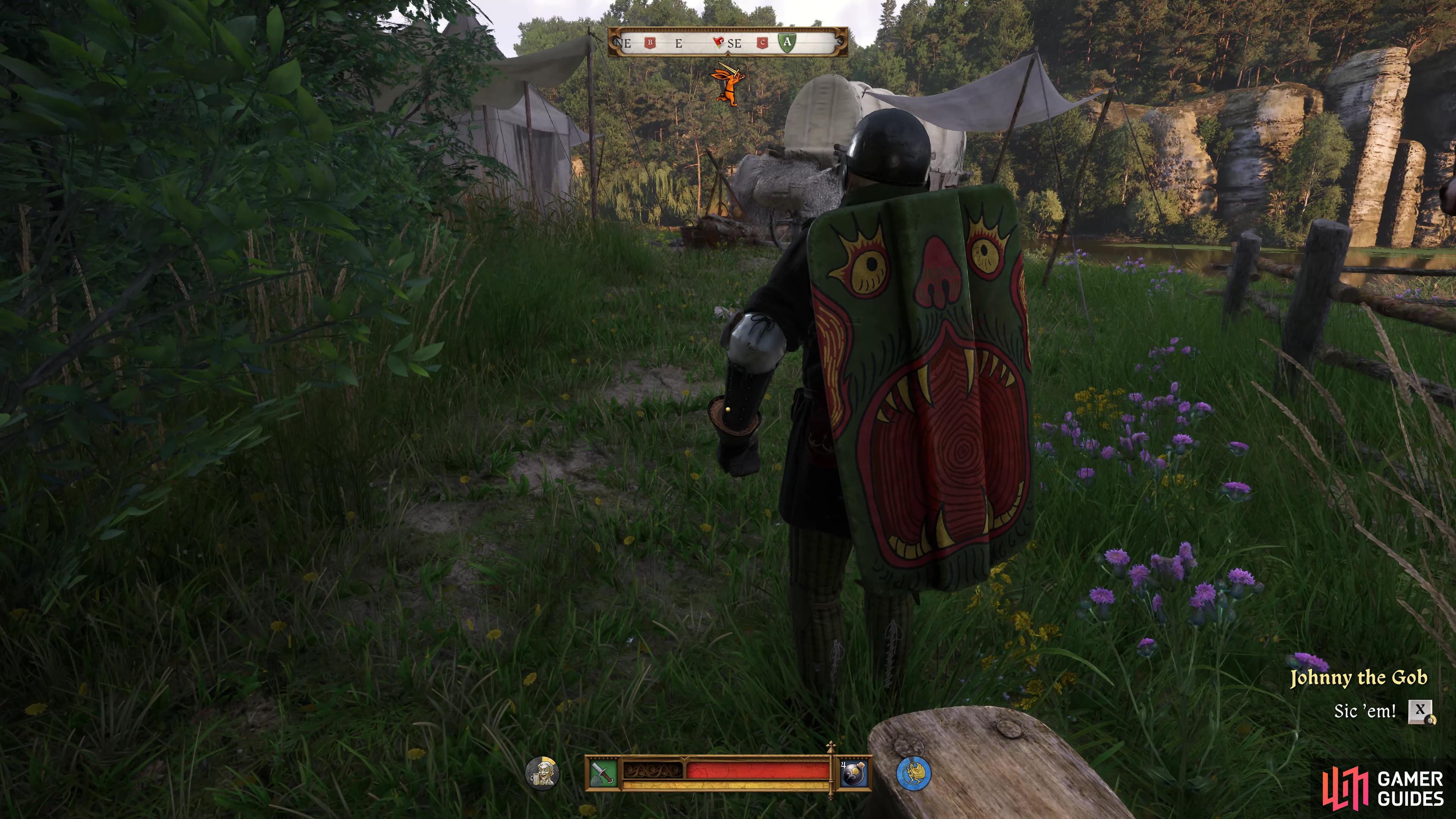 You’ll need to find a way to get Johnny the Gob’s shield for Gules’s next bandit leader quest in Kingdom Come: Deliverance 2.