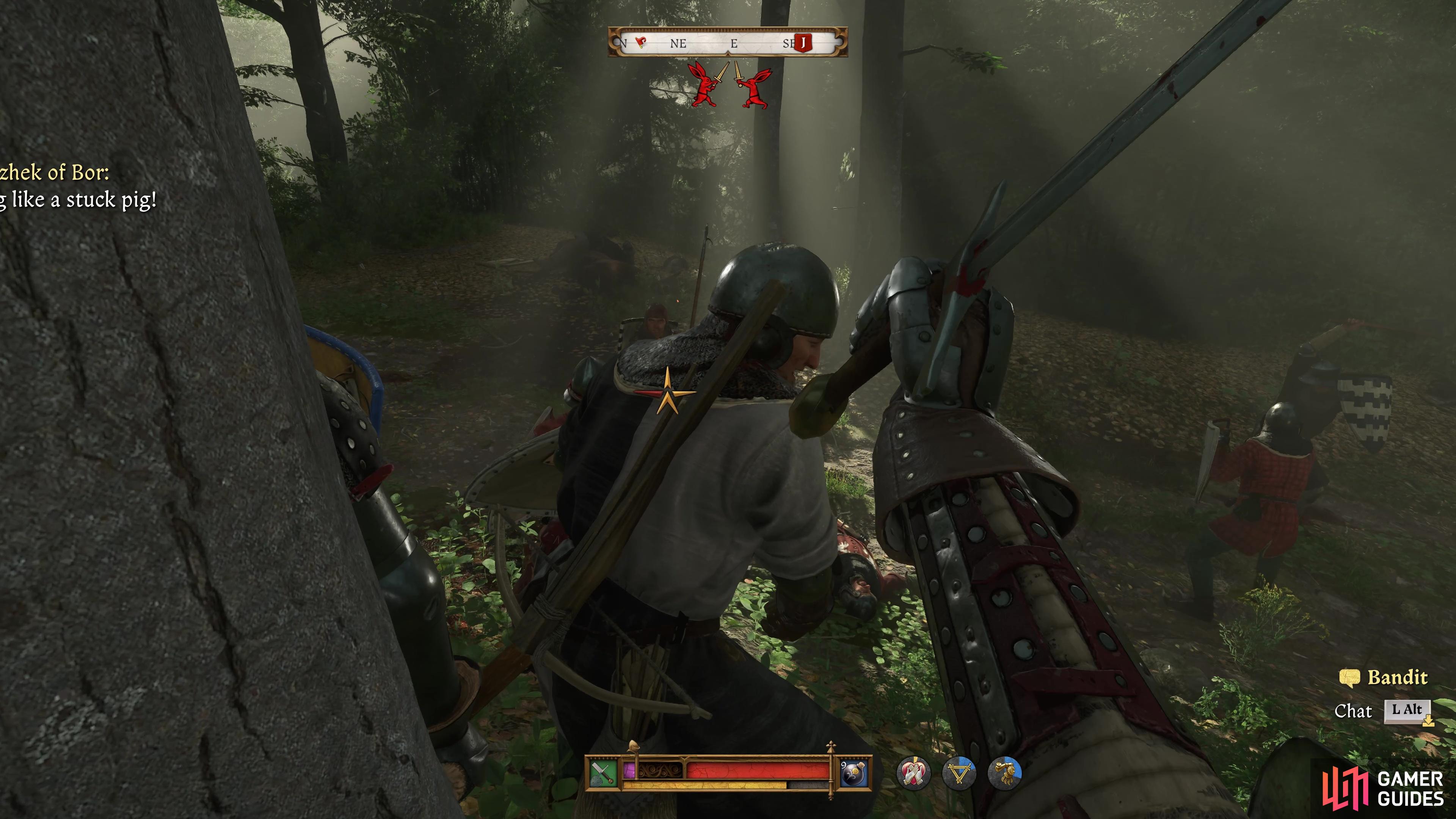 Large-scale battles, often found during story quests, are great opportunities to score a lot of Warfare XP.