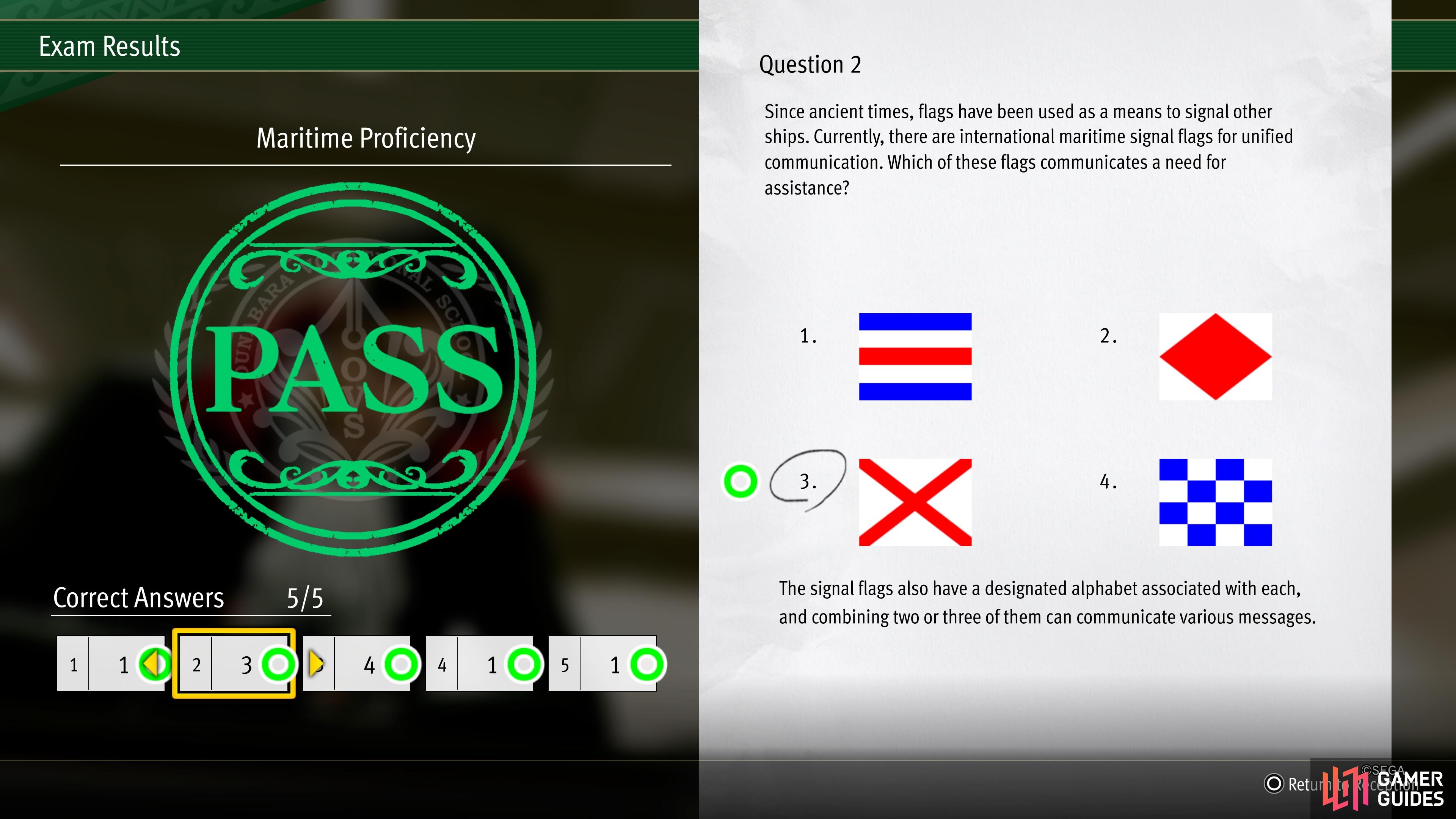 Which of these flags communicates a need for assistance?