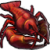 "Cooked blue crayfish" icon