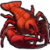 "Cooked crayfish" icon