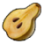 "Cooked pear" icon