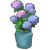 "Potted Purple Hydrangea" icon