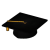 "Graduation cap Recipe" icon