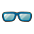 "Blue-Rimmed Glasses" icon