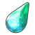 "Nearly Invisible Teardrop" icon