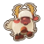 "White Woolie Sticker" icon
