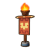 "Standing Torch With Flag" icon