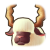 "White Woolie Saddle" icon