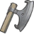 "Broken axe" icon