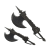 "Dual Hatchets II" icon