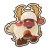 "White Woolie Sticker" icon
