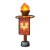 "Standing Torch With Flag" icon