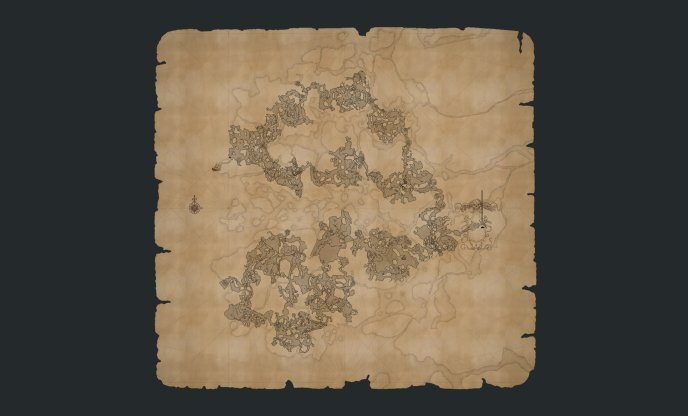 The Mound: Omen of Cthulhu interactive map
