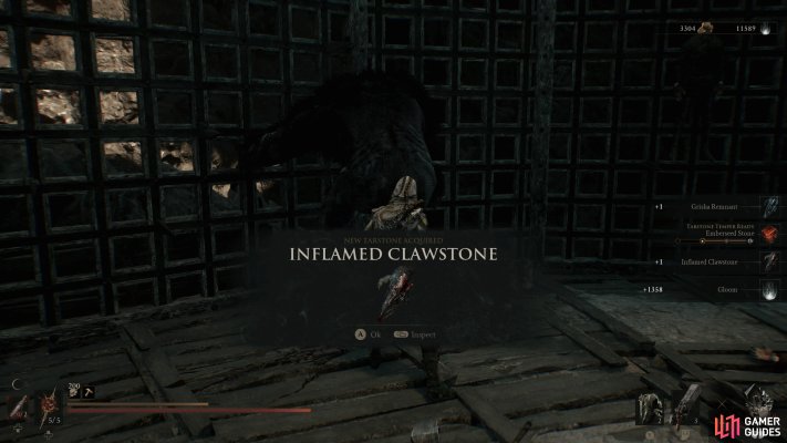Inflamed Clawstone