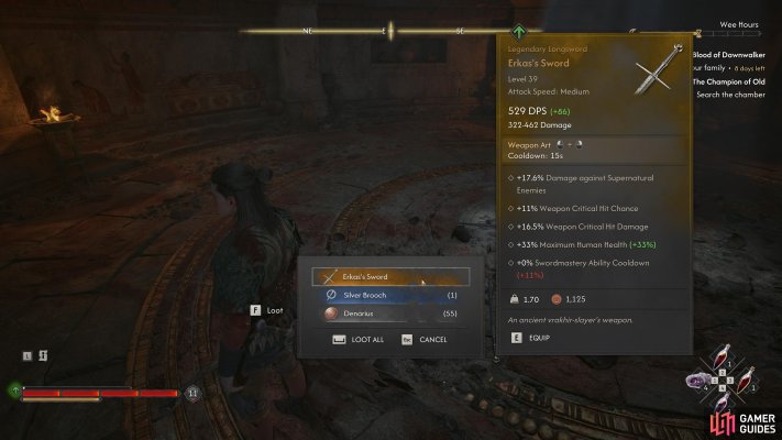 Erkas's Sword