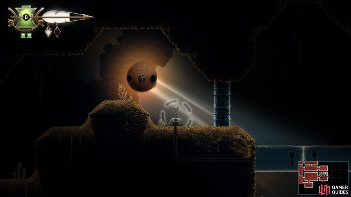 Activate the first lever in The Depths