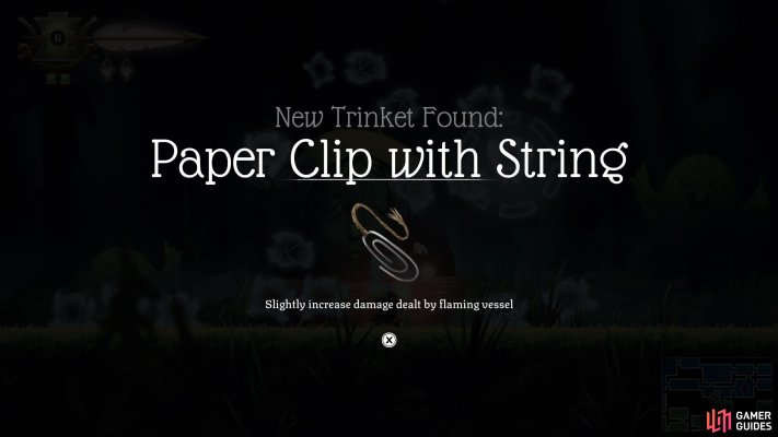 Paper Clip With String