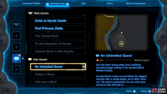 Marker screenshot