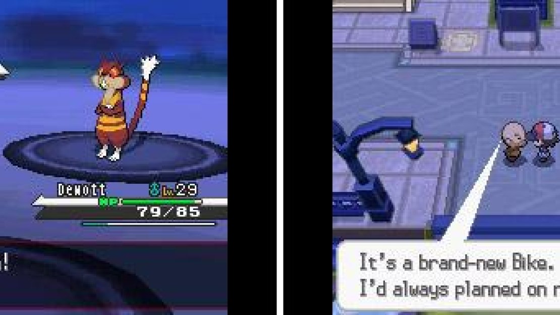 After defeating Team Plasma again, you get a bicycle as a reward! Moving around will be much faster from now on.