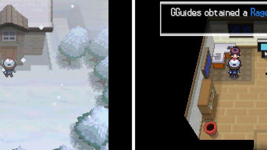 During Winter, enter the south-most house for a rare RageCandyBar.