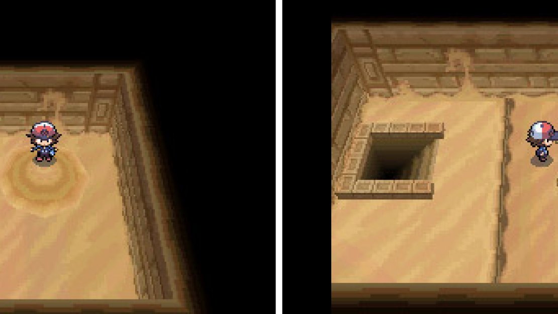 If you fall down the wrong sinkhole, there will be stairs leading back to the entrance.