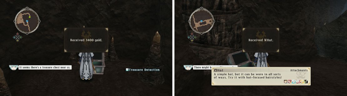 Backtrack through the caves to collect the previously unopened silver chests.