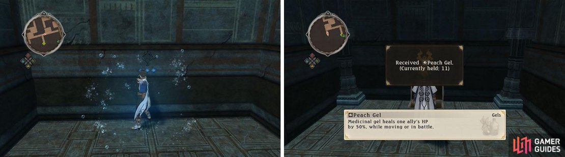 Remove the walls with Spectral Cloak and don&rsquo;t miss the chest with a Peach Gel.