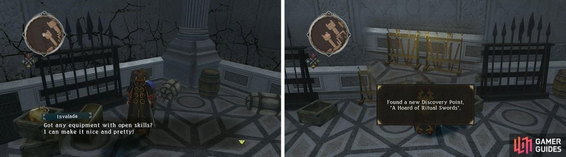 Don’t miss the Normin in the corner, along with the ritual swords discovery.