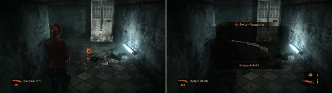 The shotgun will be your most powerful ally in this first episode and half of the second one.