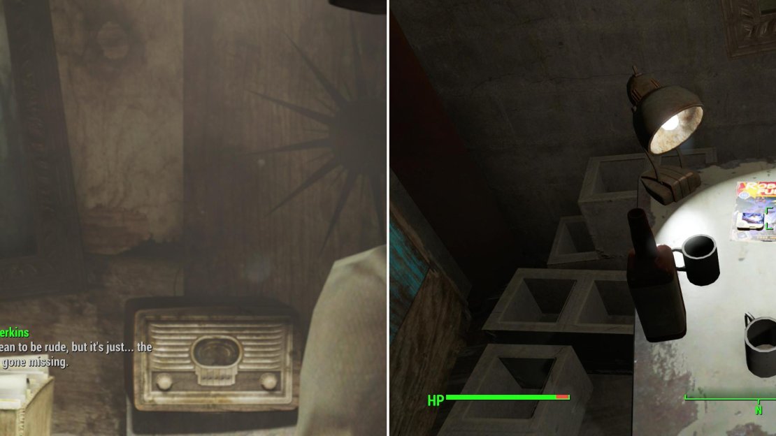 Ellie will tell you that the good detective - whose services you may need to find Shaun - has himself gone missing (left). Before you leave the detective’s office, be sure to grab the issue of RobCo Fun off the desk (right).