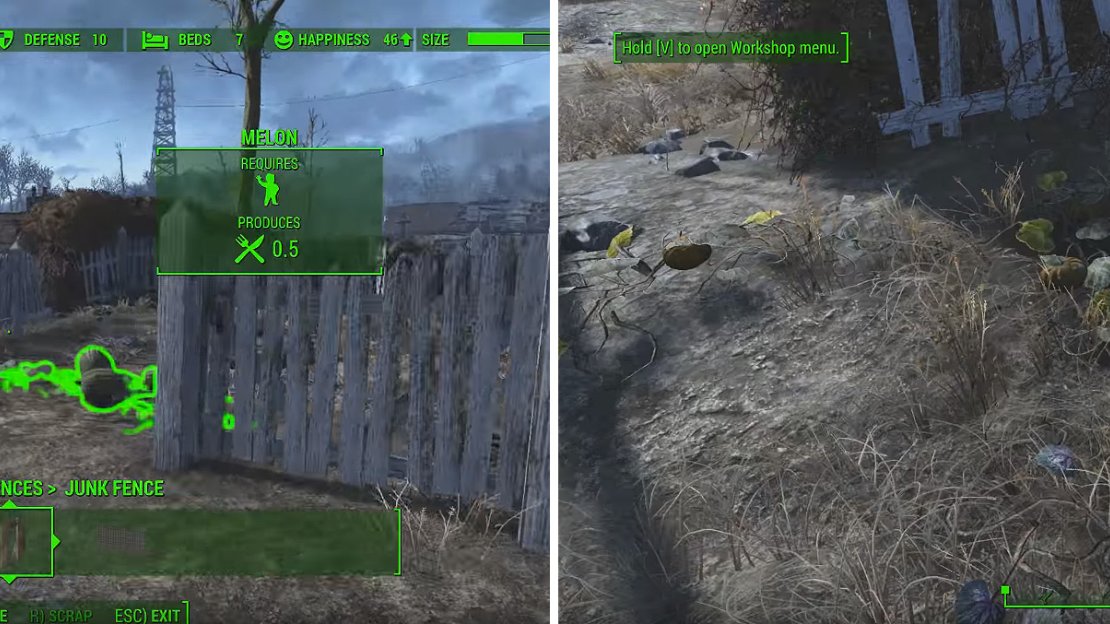 Planting crops is a must for any settlement. You must assign workers to tend these crops to gain a higher Food rating.