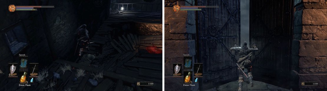 Don&rsquo;t miss the Great Scythe before opening the doors across from the boss area.
