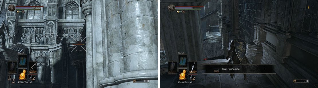 Watch out for the Silver Knights with greatbows and collect the Easterner&rsquo;s Ashes.