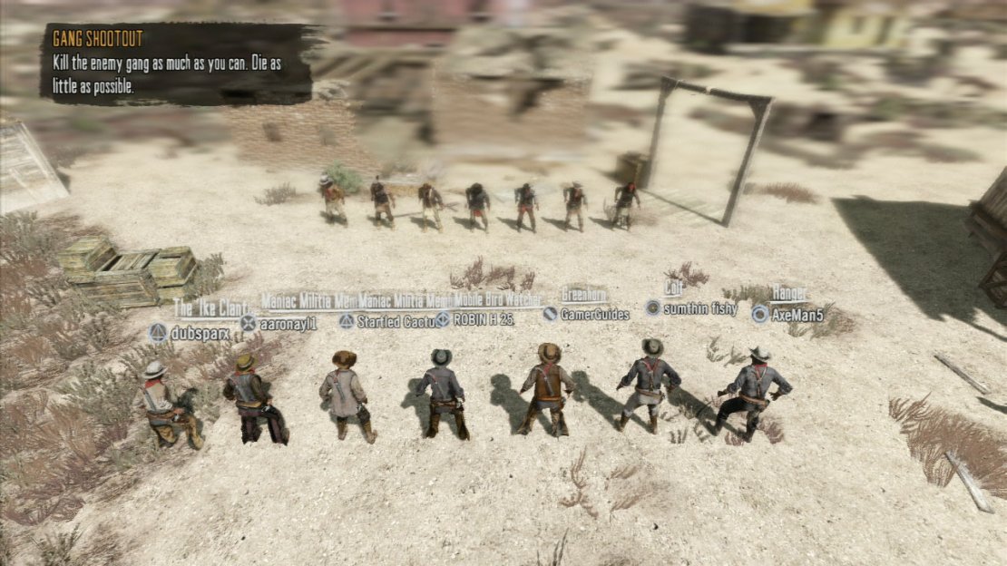 Carrying on from where GTA 4 left off, Red Dead Redemption allows you to traverse the great outdoors along with up to 15 other people. Up to 8 of you can be in the same ‘posse’/team at the same time, and you can start each of the various game modes from Free Roam at selected points in the map. Check out our collection of multiplayer tips, as we help you rank up fast, and show everyone just who is the greatest desperado in the Wild, Wild West…