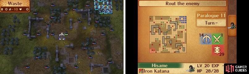 Map of Paralogue 11.